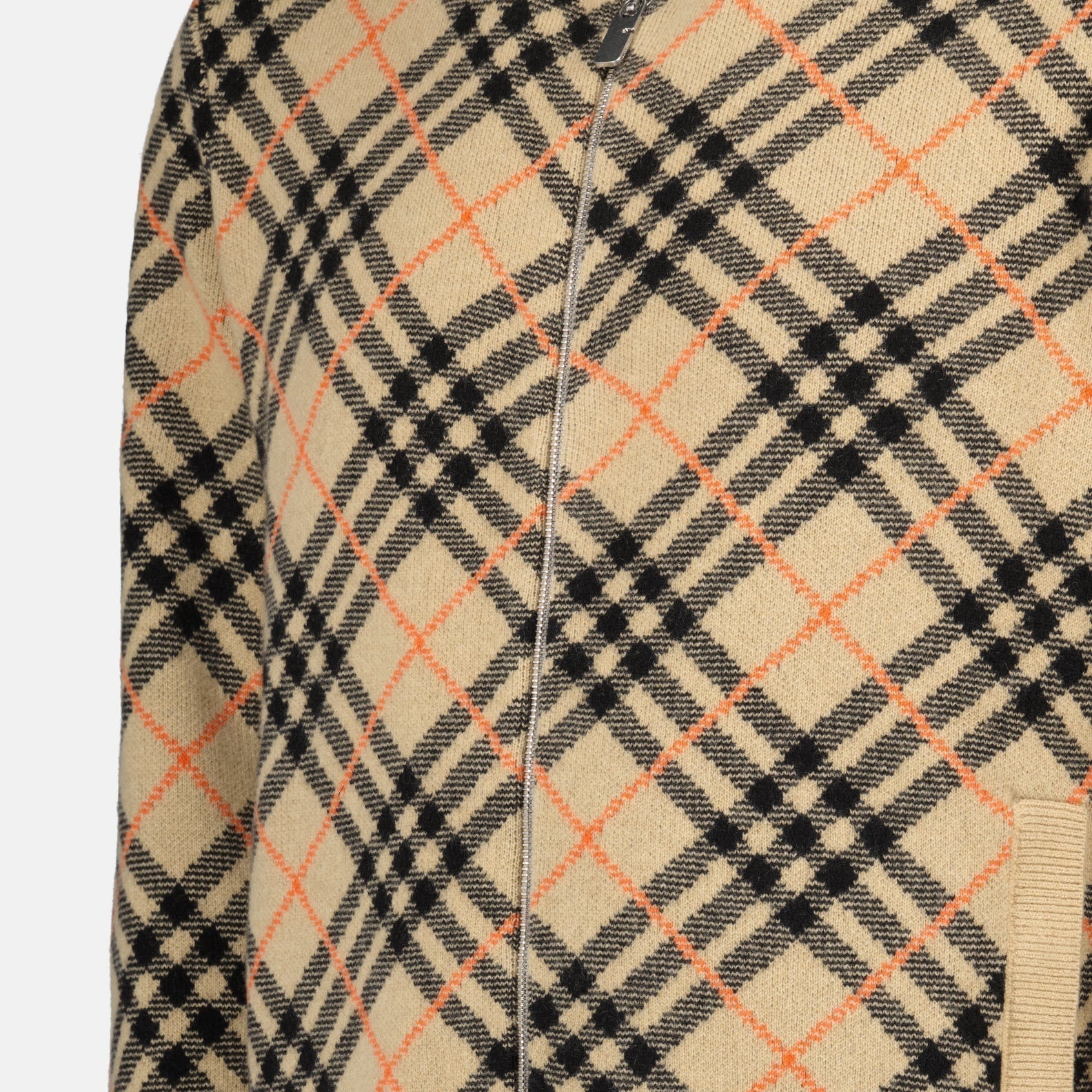 Burberry Checked Cashmere Bomber - image 3