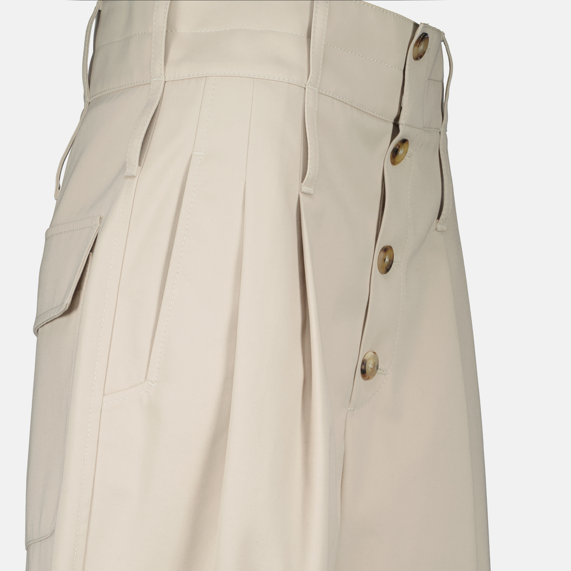 Moschino Leg Button-Front Trousers - image 3