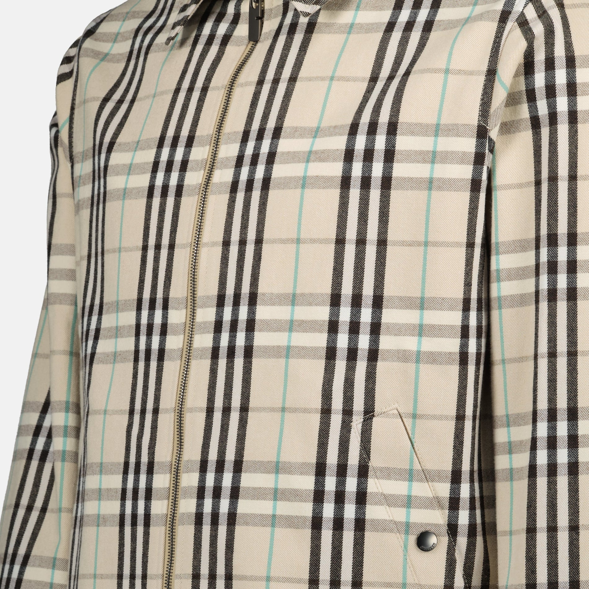 Burberry Checked Harrington Jacket - image 5
