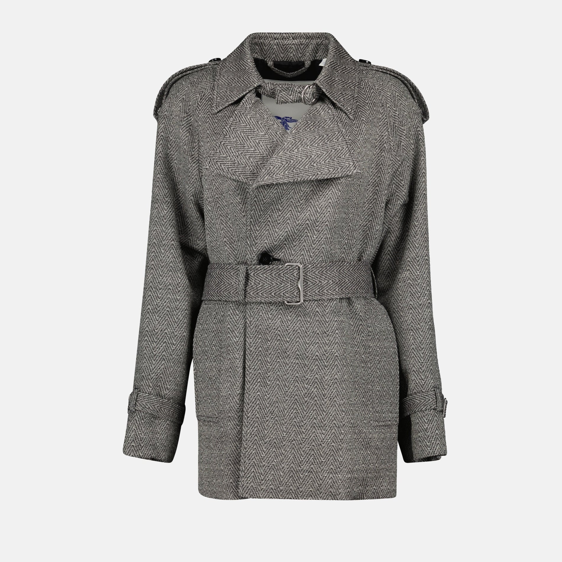 Burberry Wool and Silk Trench Coat