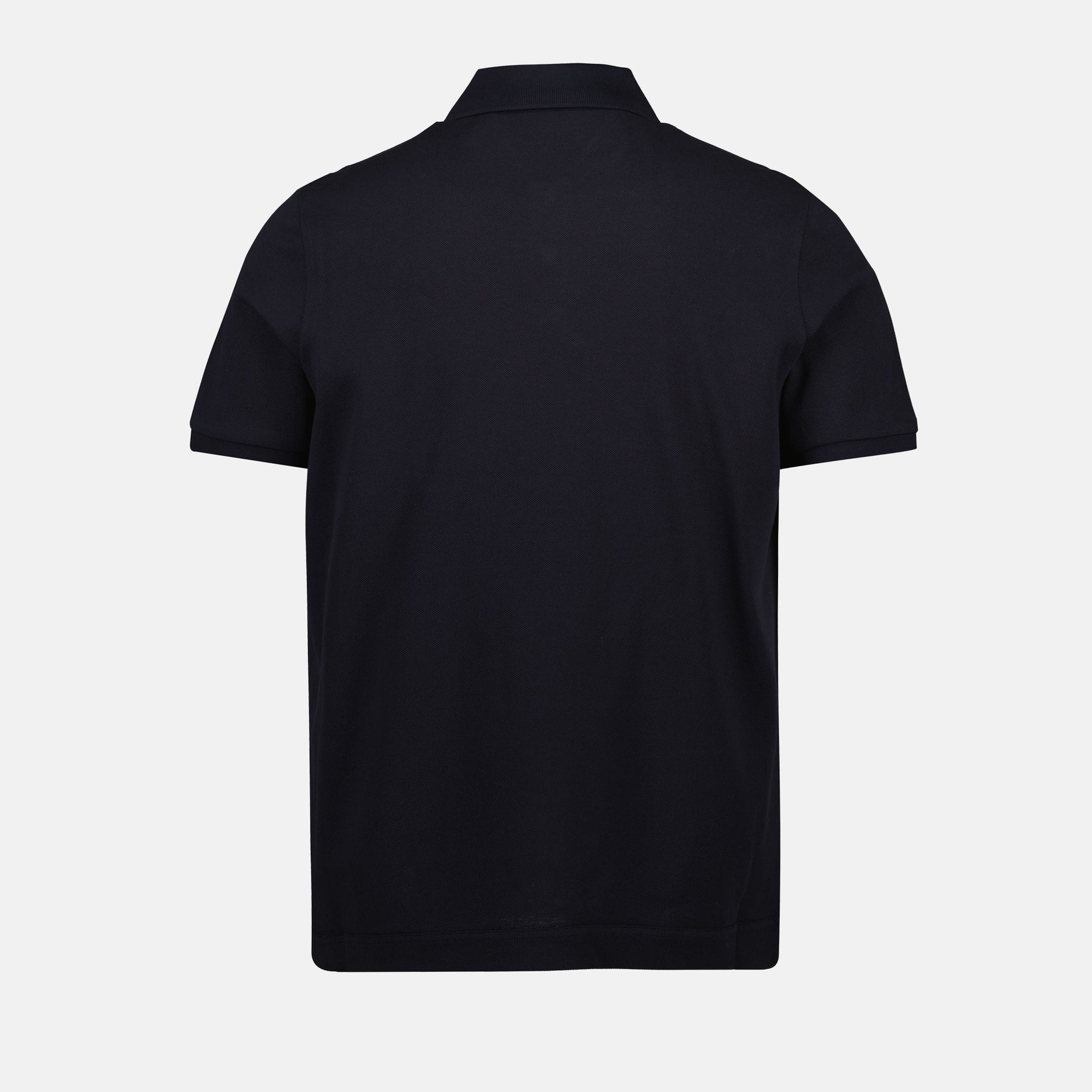 Moncler Navy Polo with Tonal Logo Patch - image 2