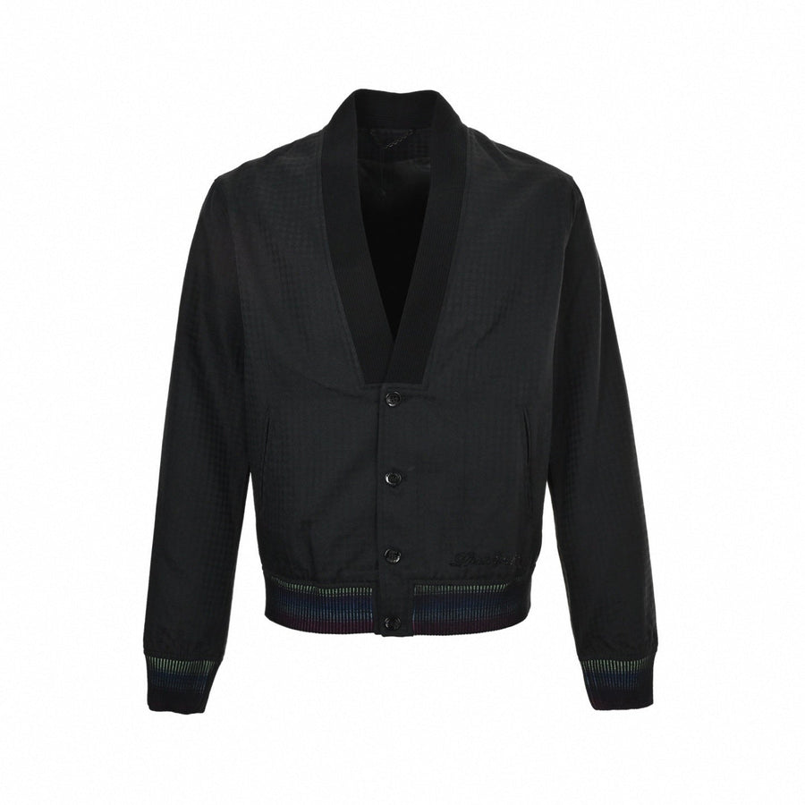 Louis Vuitton Gradient Cuff Wool-Blend Evening Cardigan