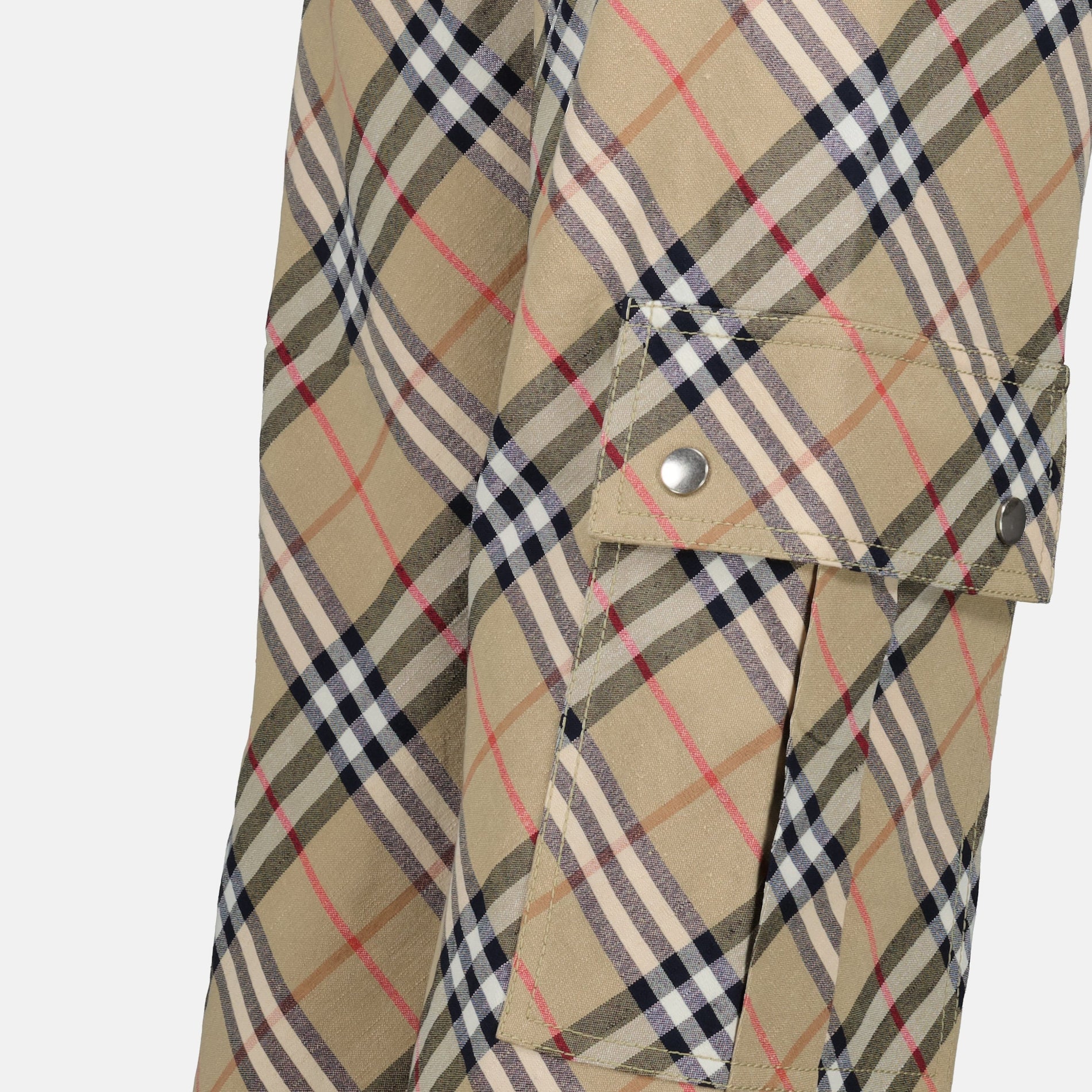 Burberry Checkered Jogger Trousers - image 3