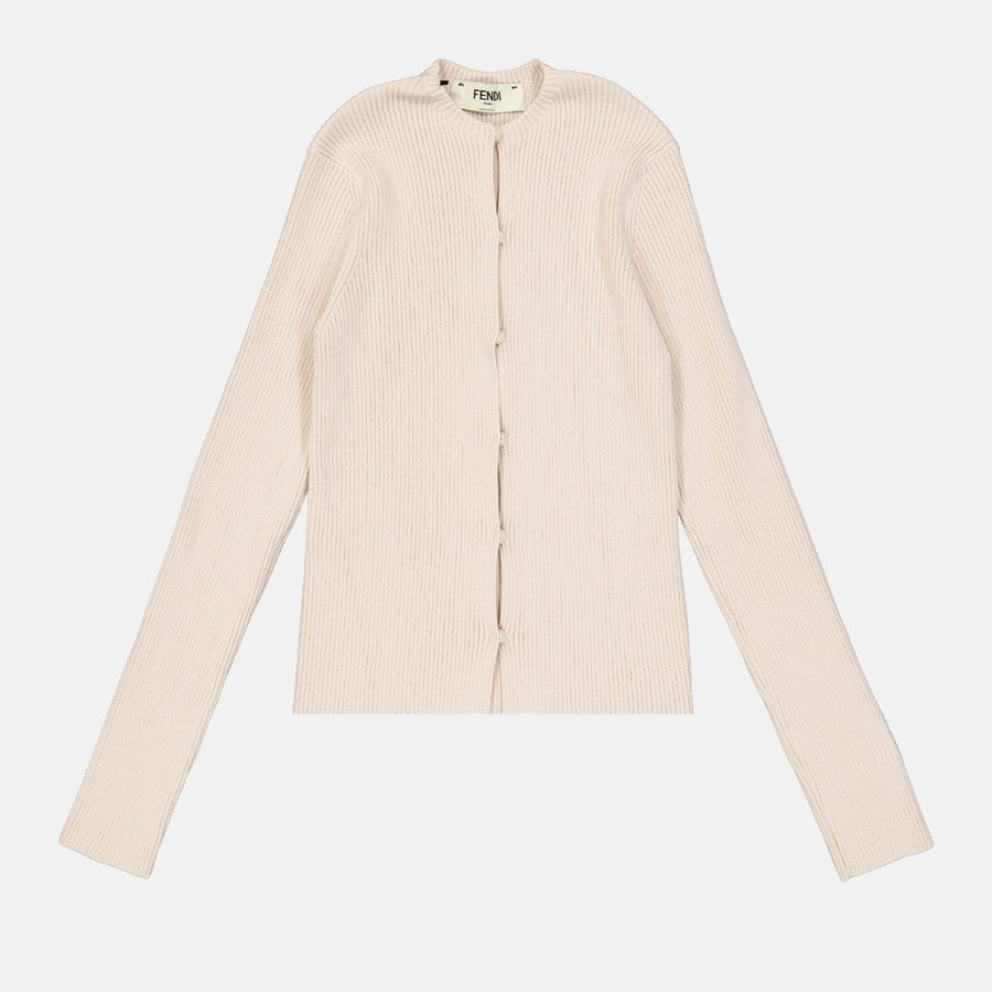 Fendi Ribbed cardigan