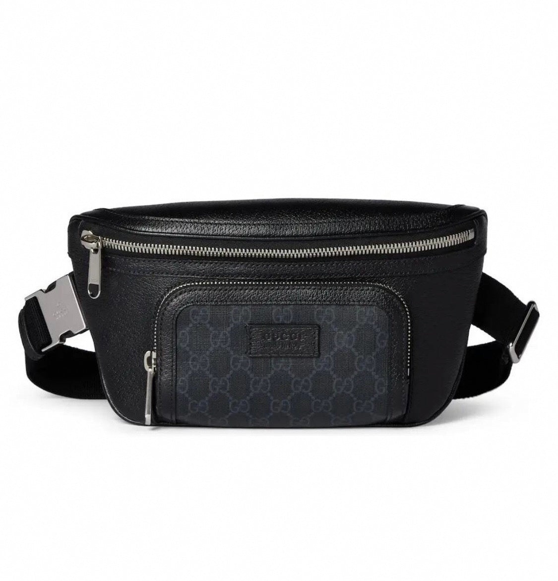 Gucci Black Leather Belt Bag