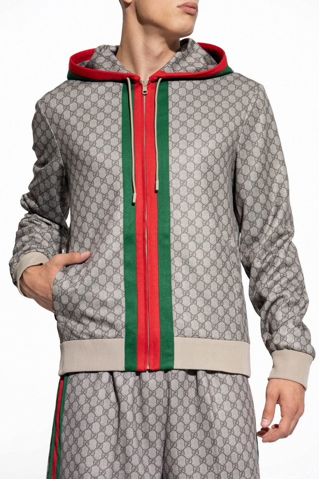 Gucci Beige Jacket With Monogram - image 6