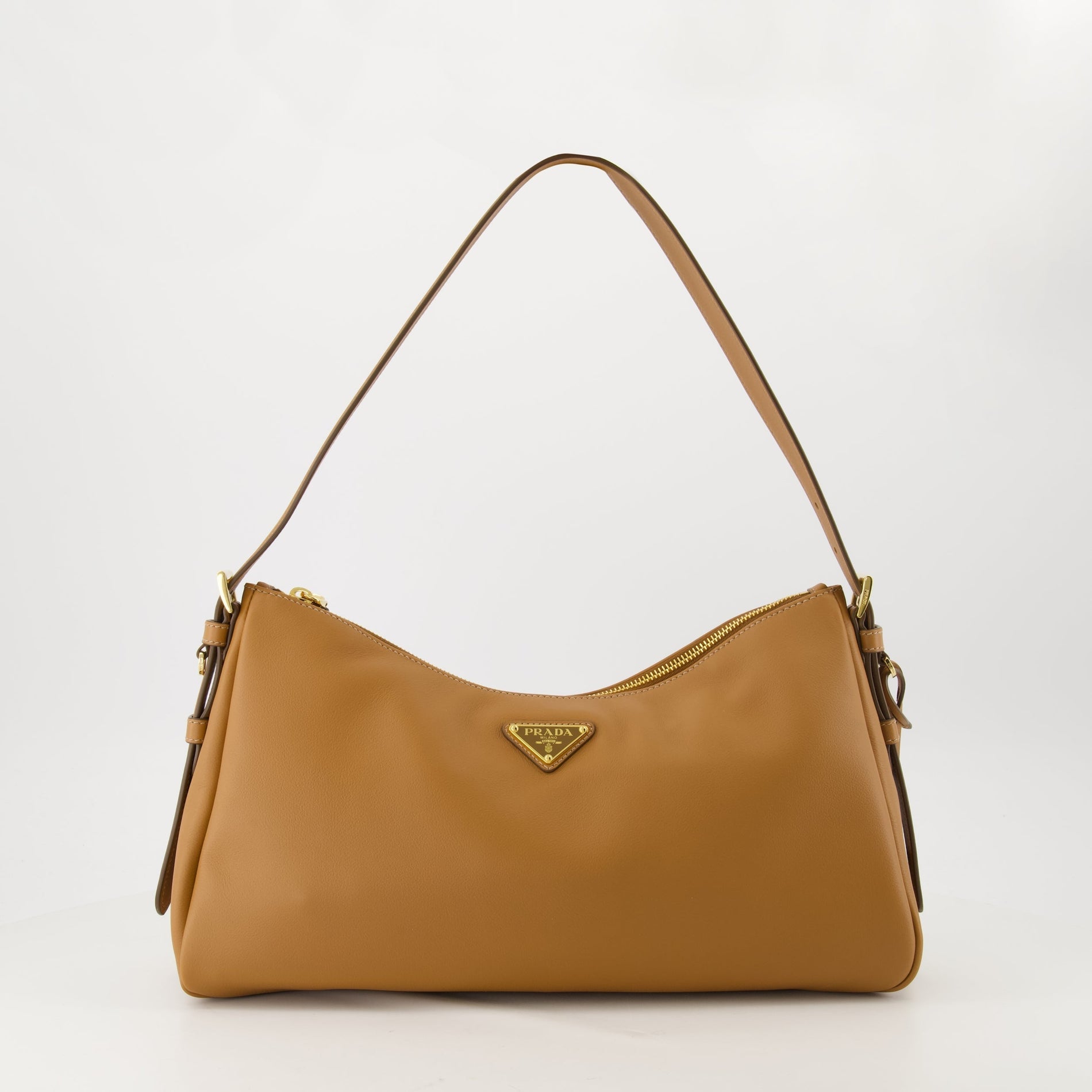 Prada Aimée Medium Leather Shoulder Bag