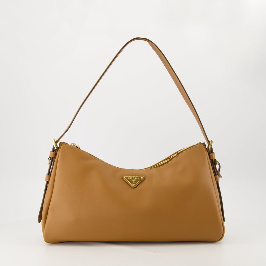 Prada Aimée Medium Leather Shoulder Bag