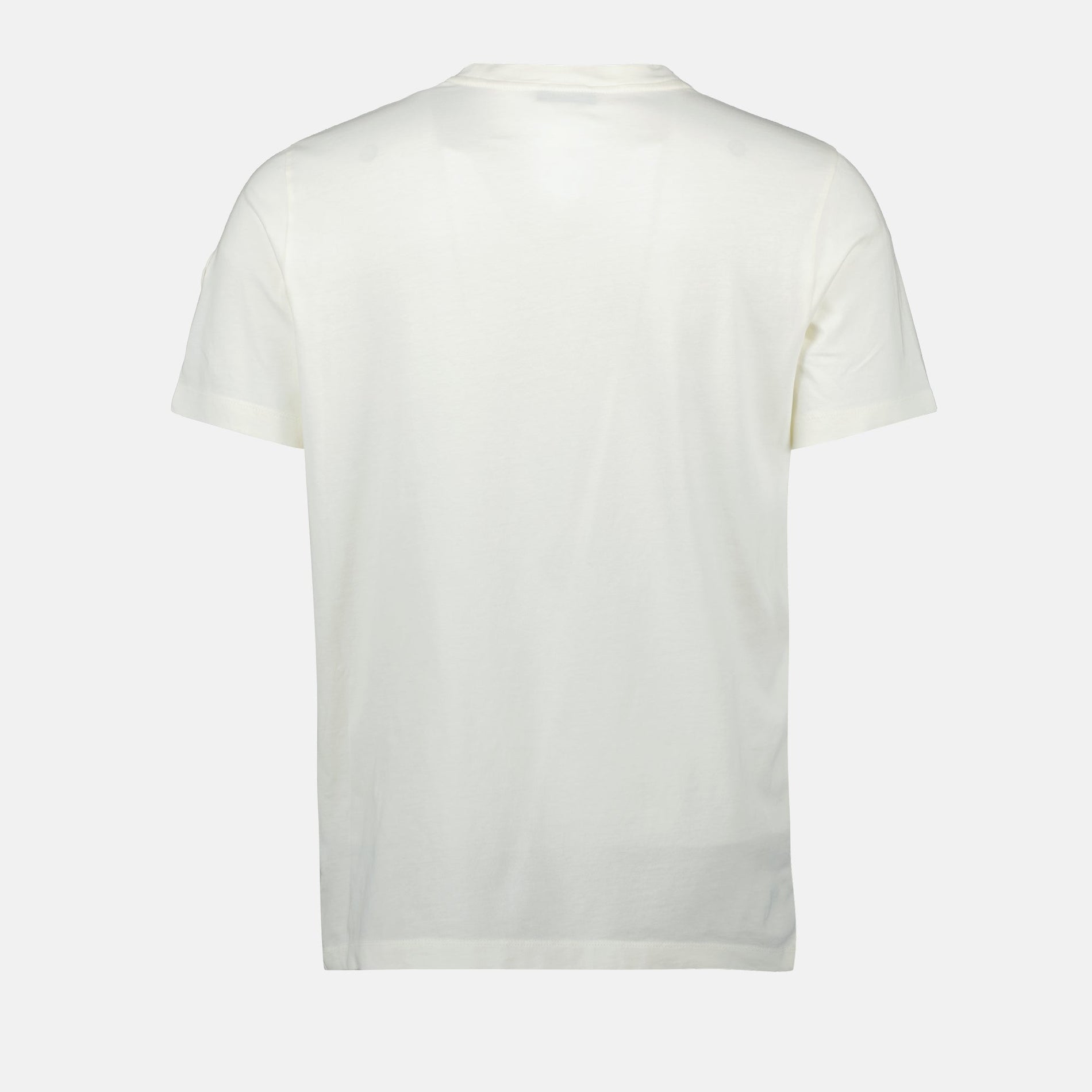 Moncler White Blurred Logo T-Shirt - image 4
