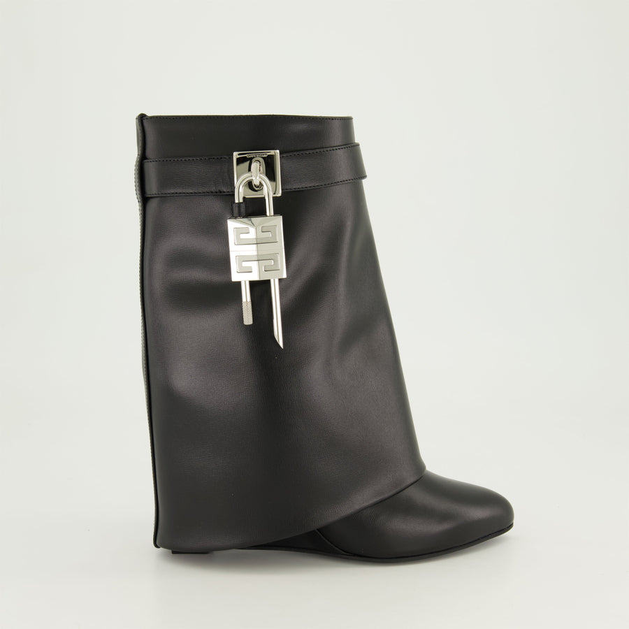 Givenchy Shark Lock Wedge Boots