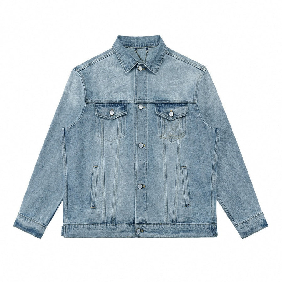 Louis Vuitton Light Blue Washed Denim Jacket
