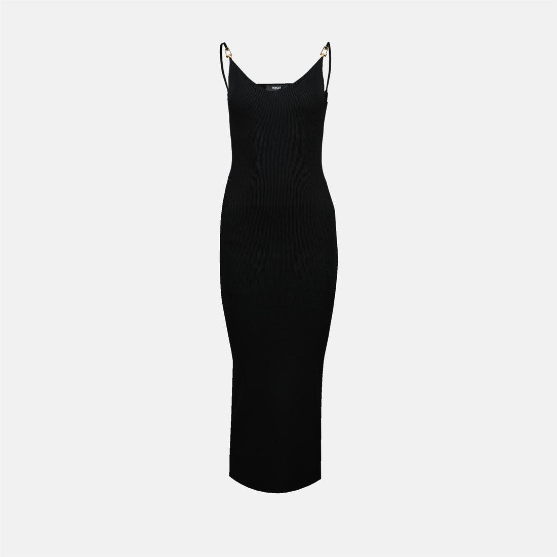Ribbed Knit Maxi Slip Dress