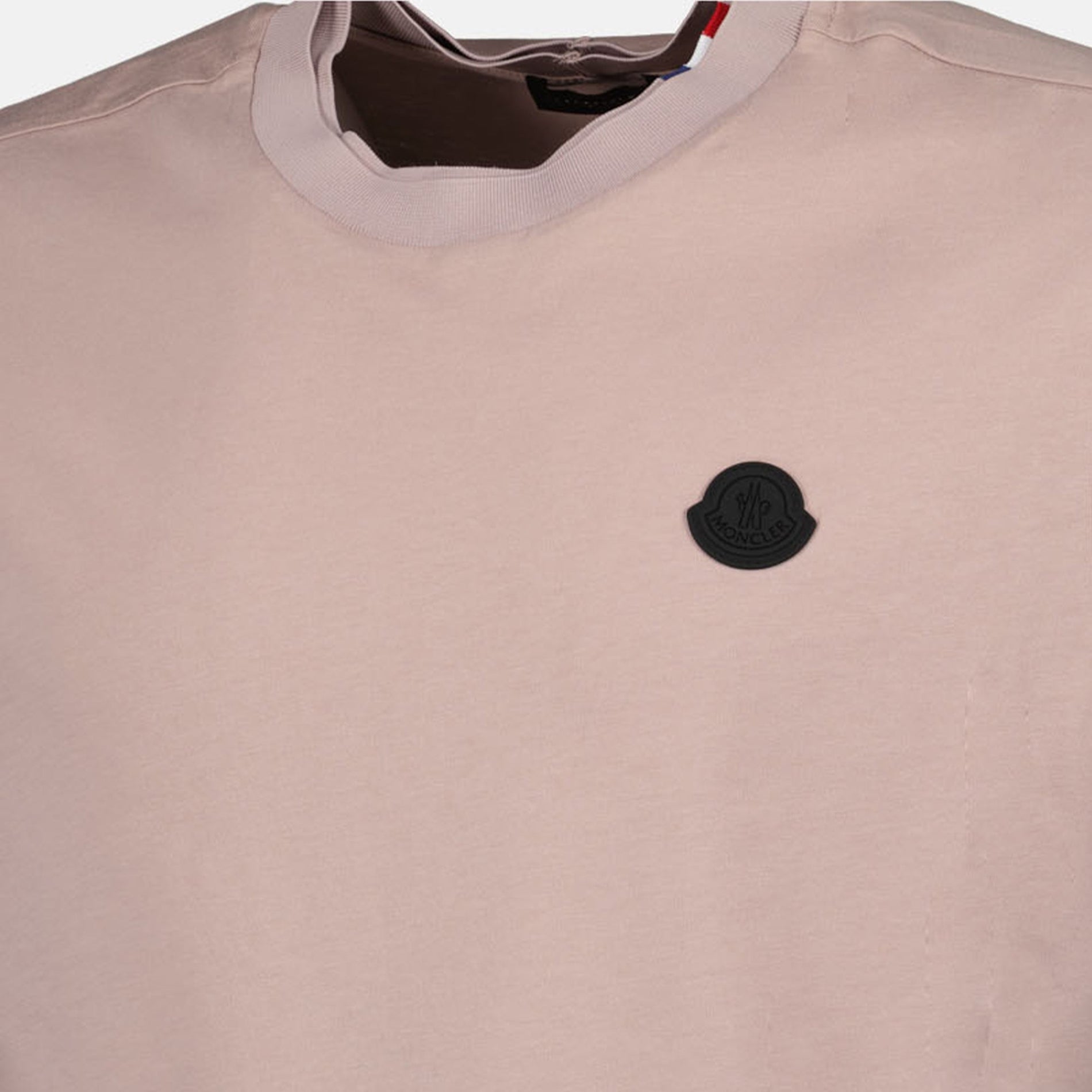 Moncler Logo T-Shirt Powder Pink - image 3