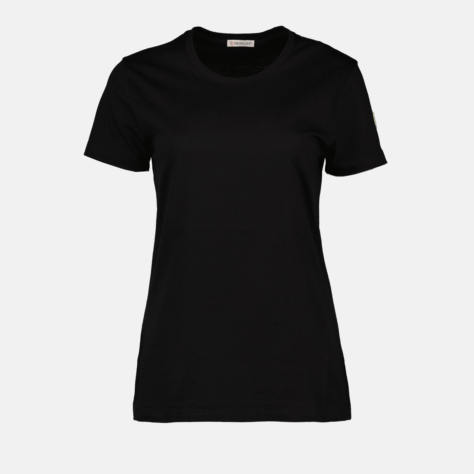 Moncler Classic Cotton T-Shirt – Black