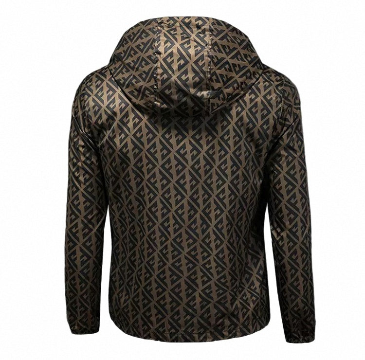 Fendi Monogram Hooded Jacket - image 2