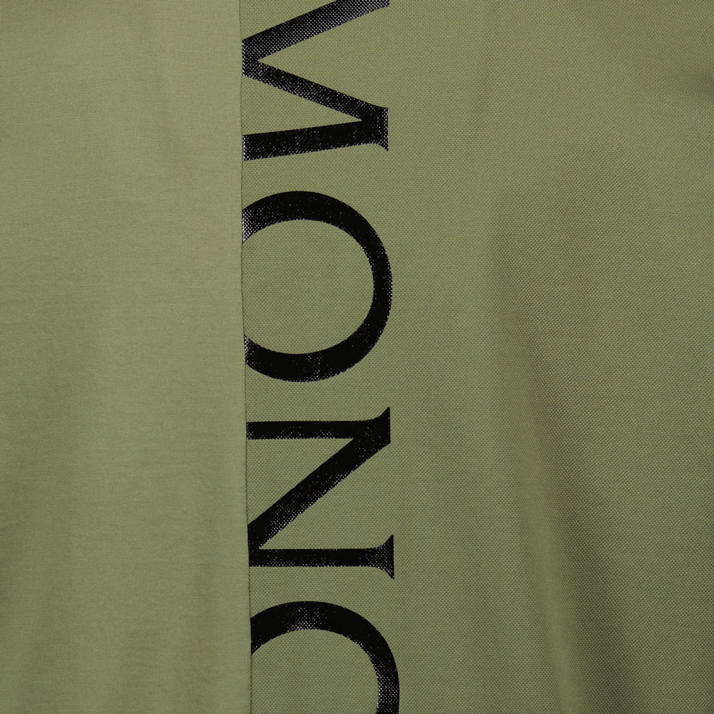 Moncler Khaki Vertical Logo T-Shirt - image 5