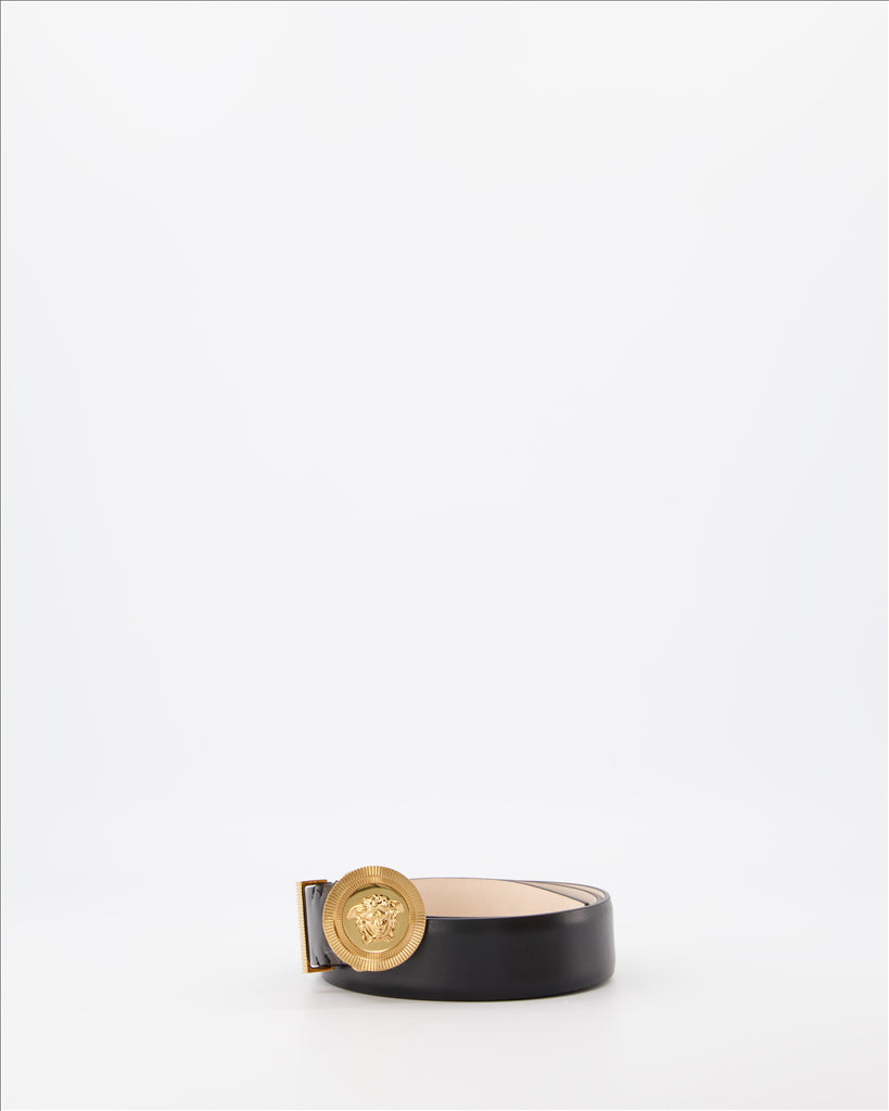 Versace Medusa Biggie Leather Belt - image 2