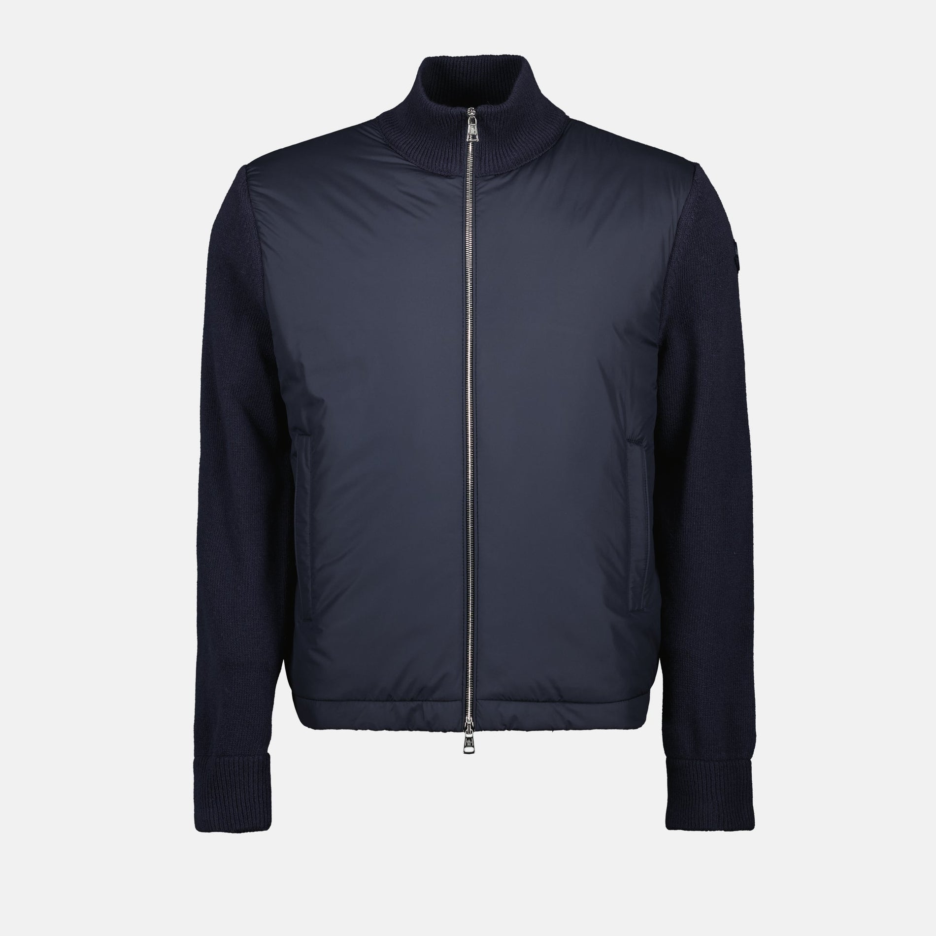 Moncler Two-material down jacket