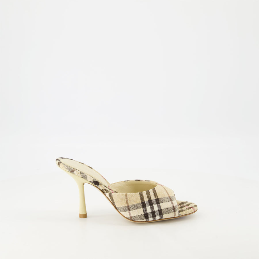 Burberry Vintage Check Mule Sandals