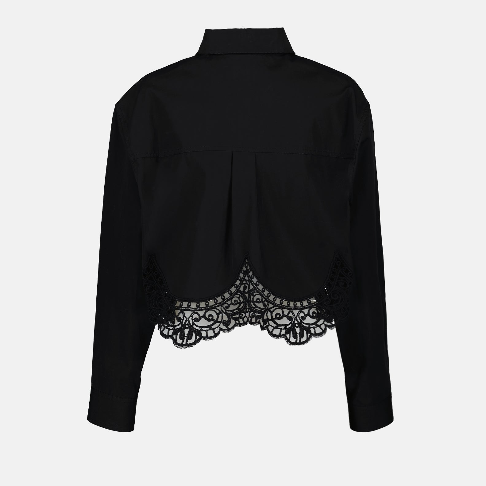 Burberry Cropped Lace Shirt - image 3