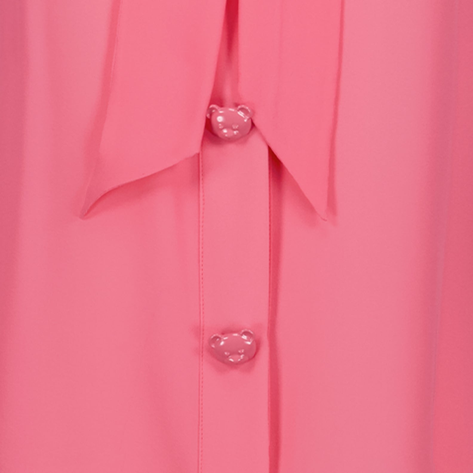 Moschino Silk Bow Blouse in Pink - image 5