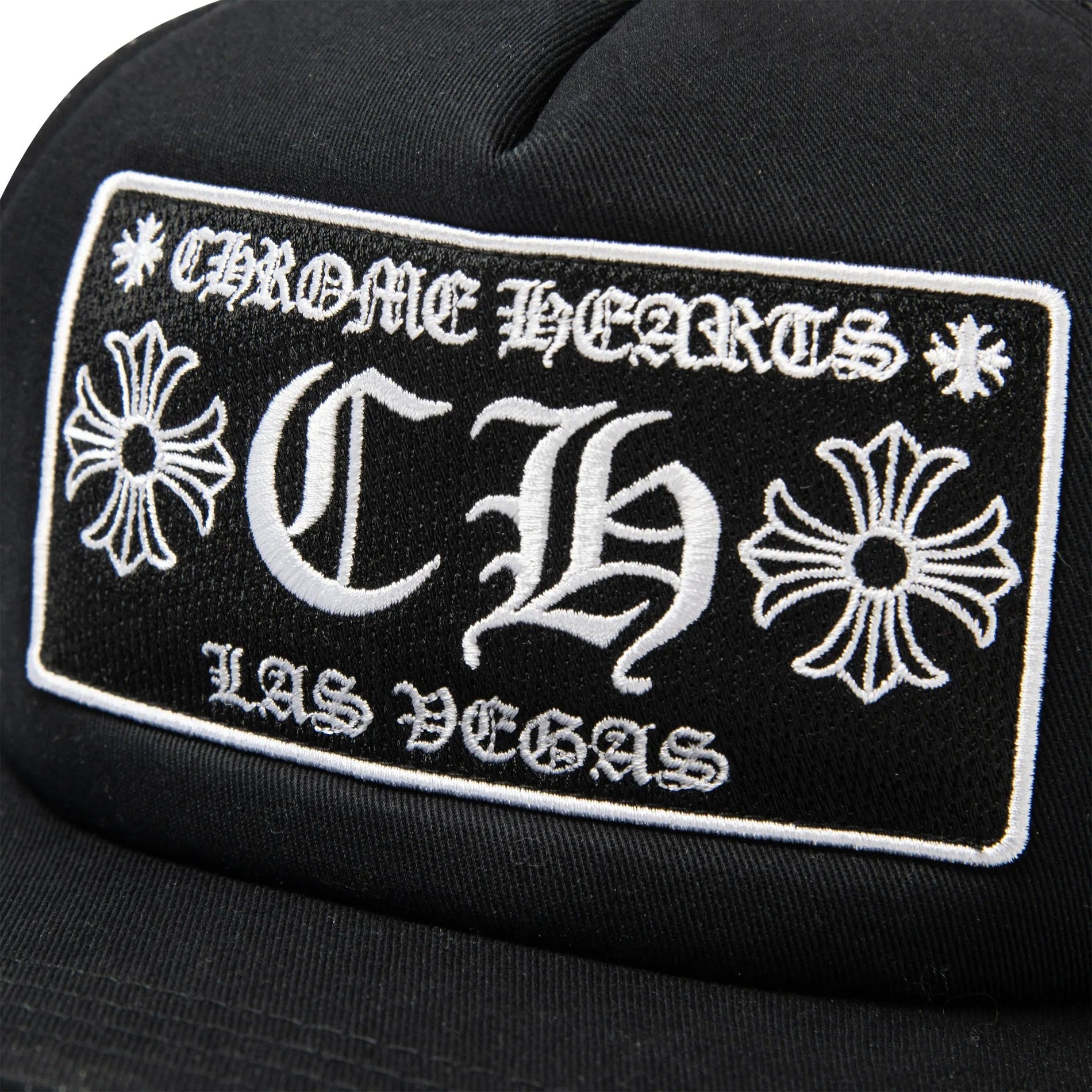Chrome Hearts CH Las Vegas Black Trucker Cap - image 3