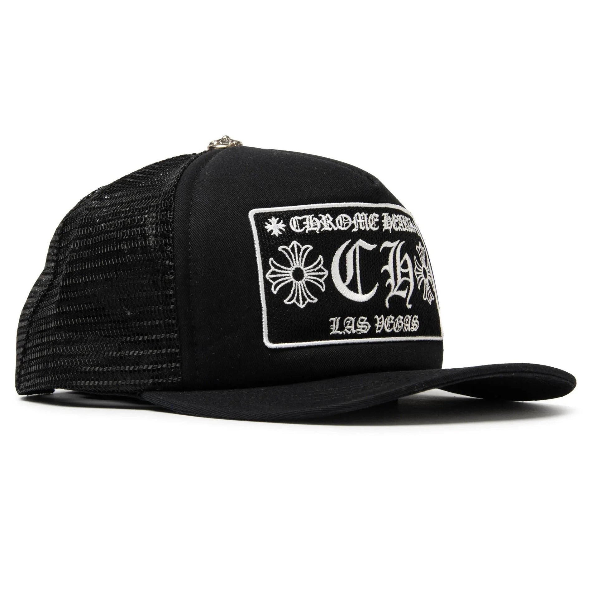 Chrome Hearts CH Las Vegas Black Trucker Cap - image 2