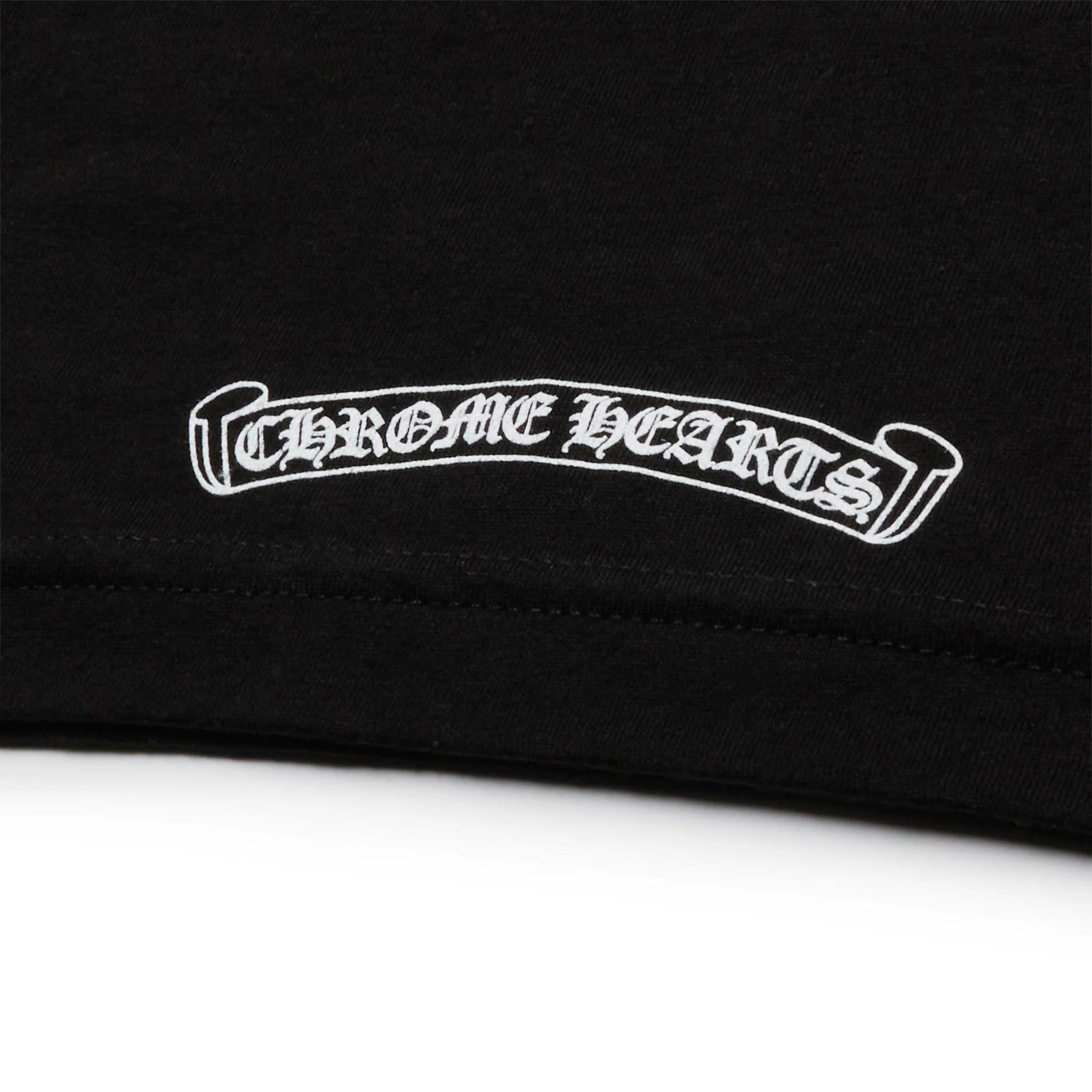 Chrome Hearts Horse Shoe Pocket Logo Black T-Shirt - image 3