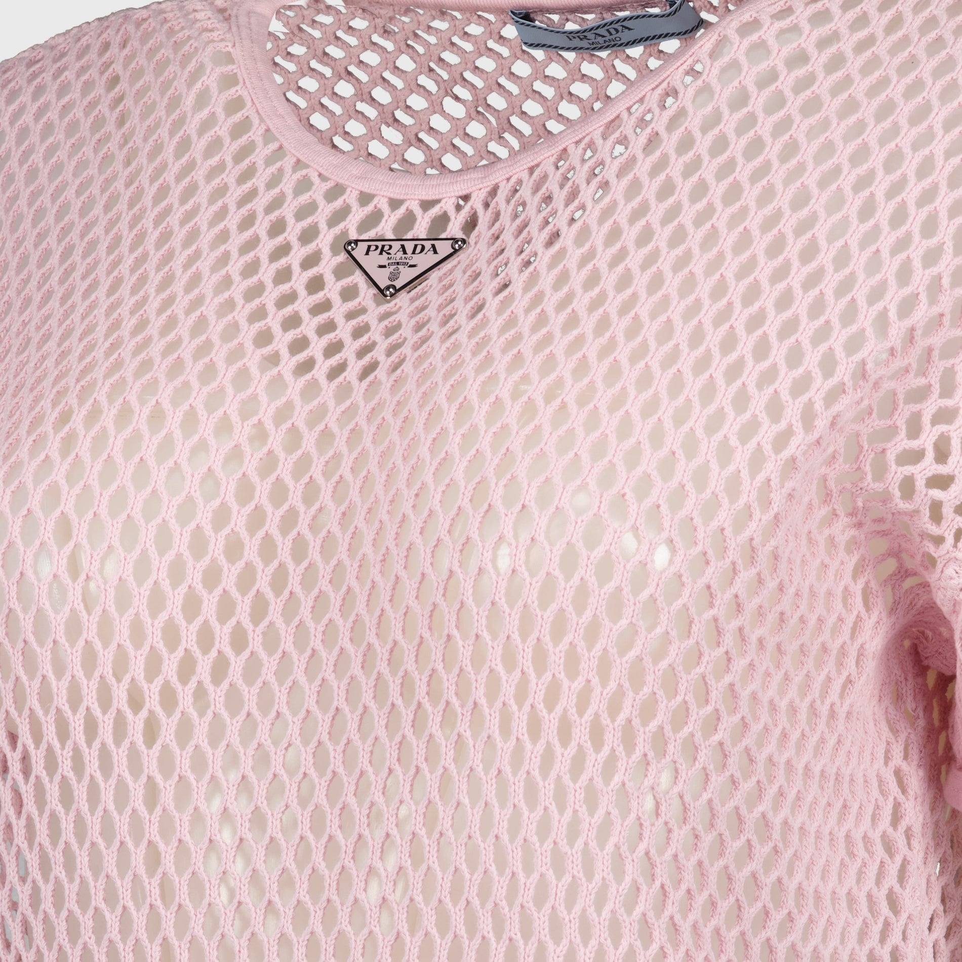 Prada Mesh Knit T-Shirt - image 5