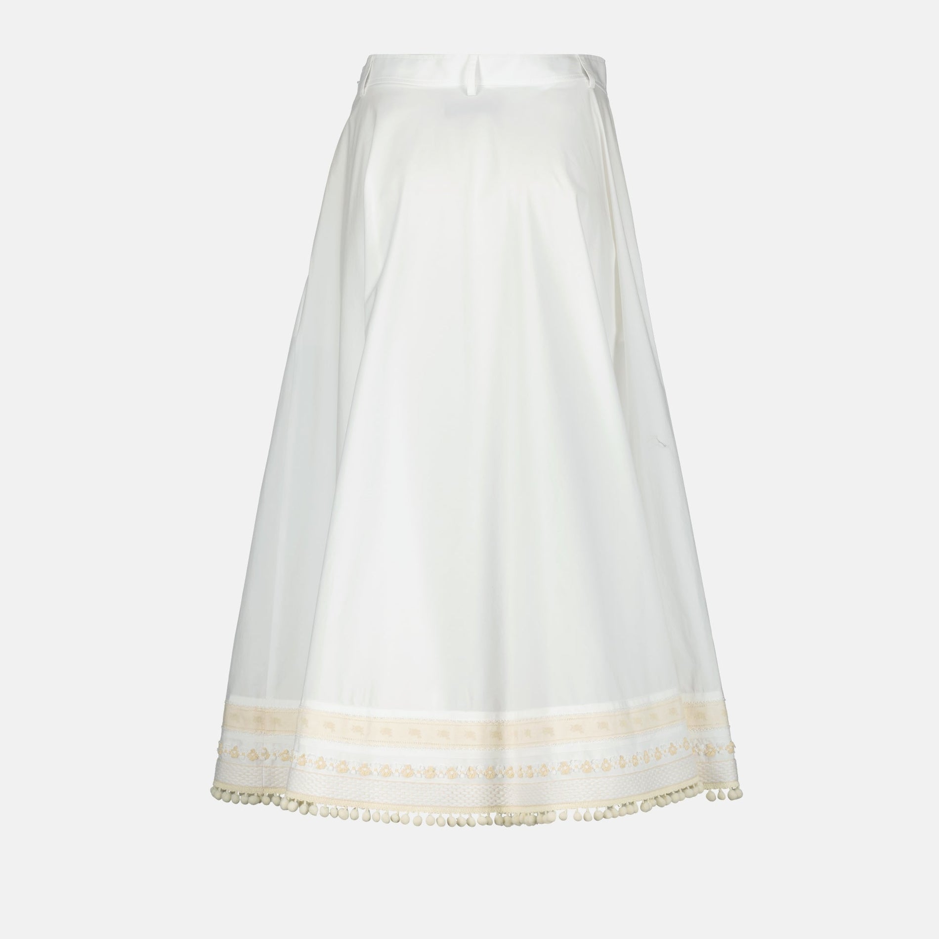 Moschino Long Poplin Skirt - image 2