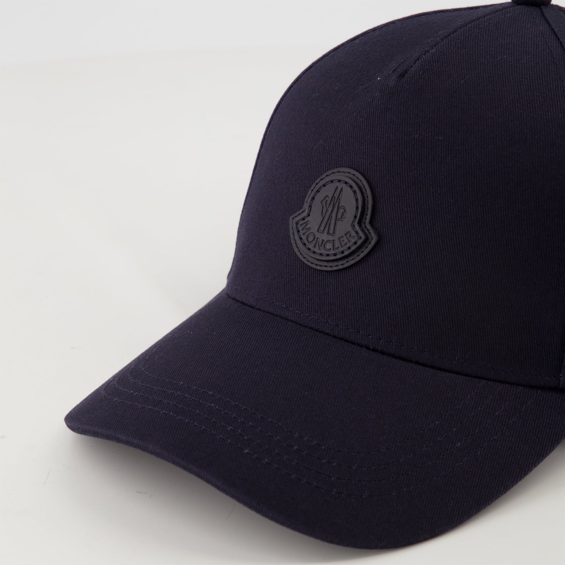 Moncler Leather Logo Cap - image 4
