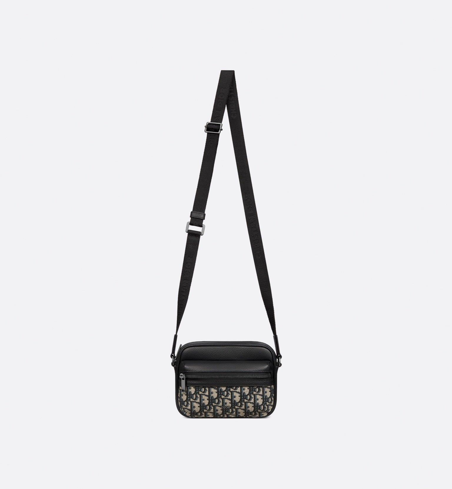 Dior Oblique Canvas & Leather Crossbody Bag - image 5