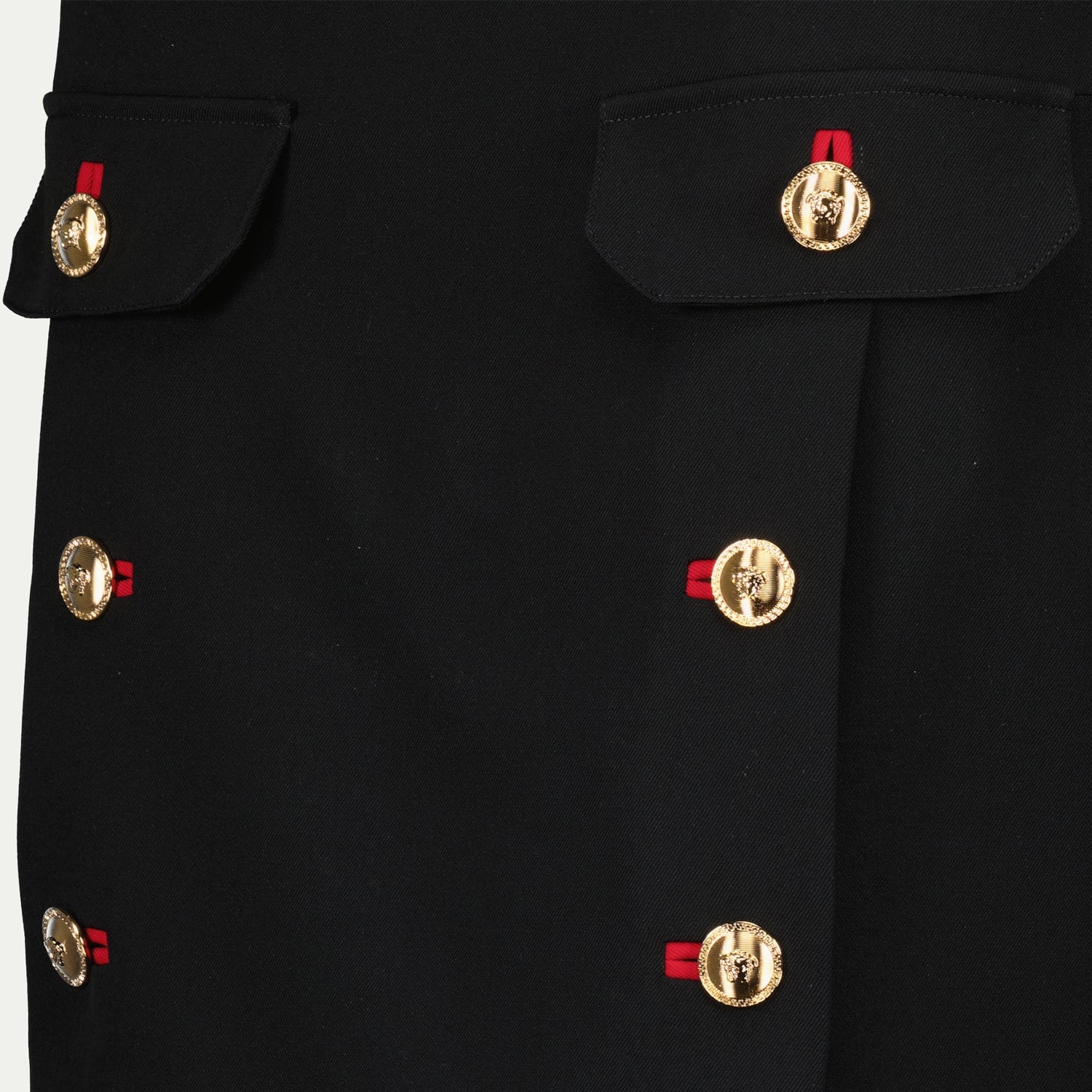 Versace Wool Pencil Skirt - image 5