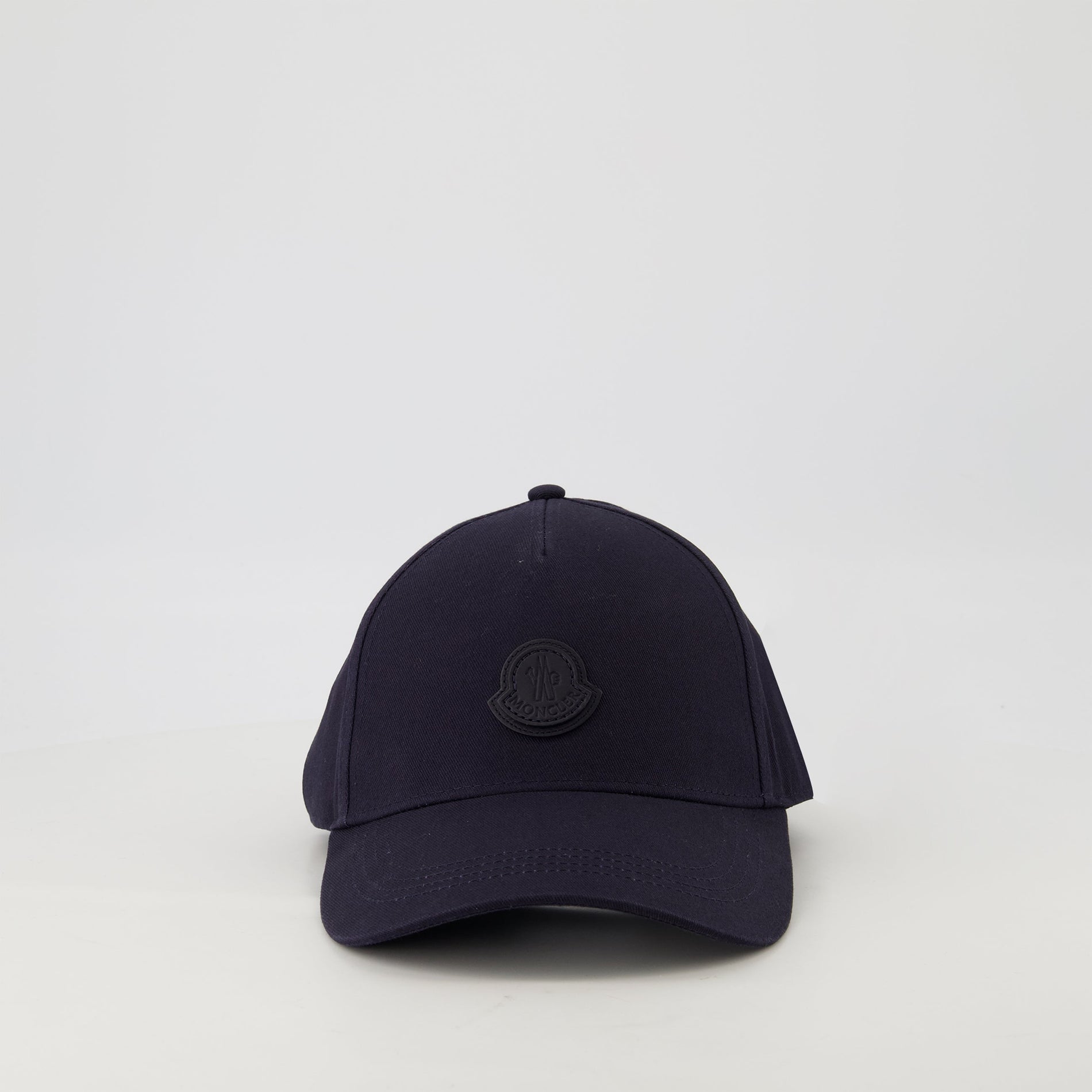 Moncler Leather Logo Cap