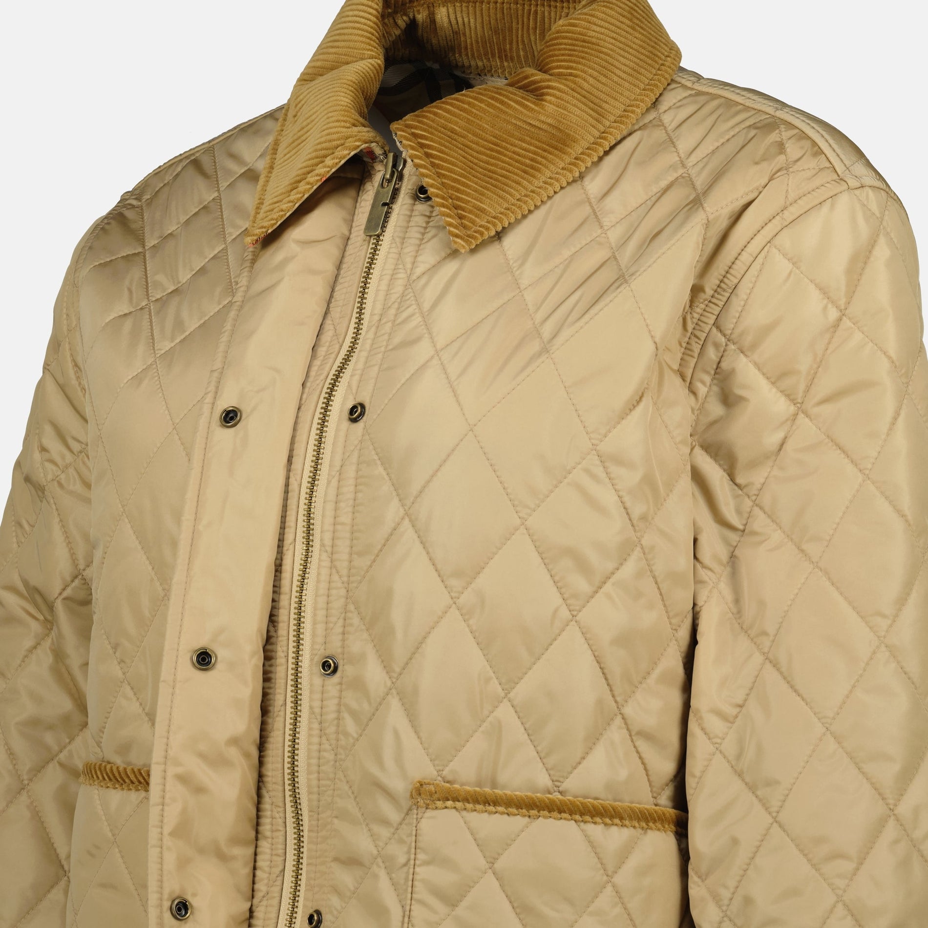 Burberry Cropped Quilted Jacket - image 3