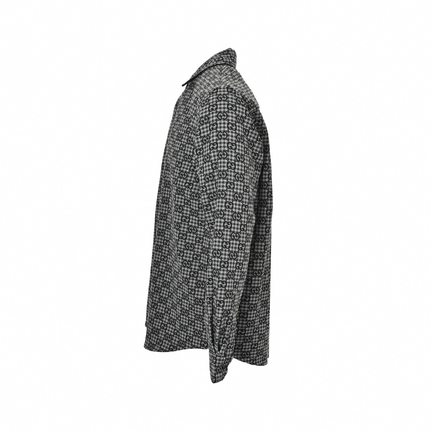 Gucci GG Gingham Check Flannel Shirt - image 3