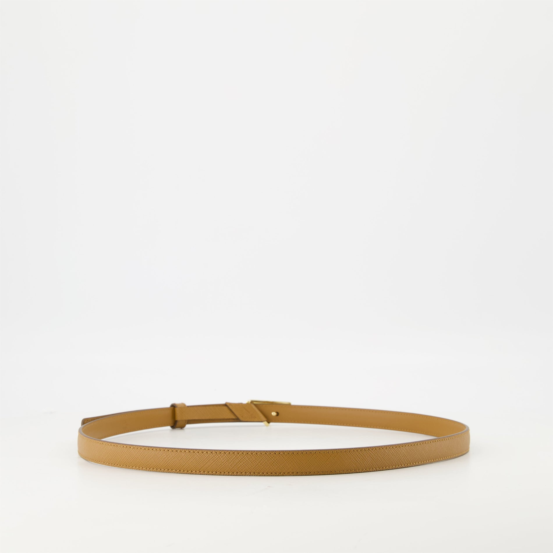 Prada Saffiano Leather Belt – Tan - image 2