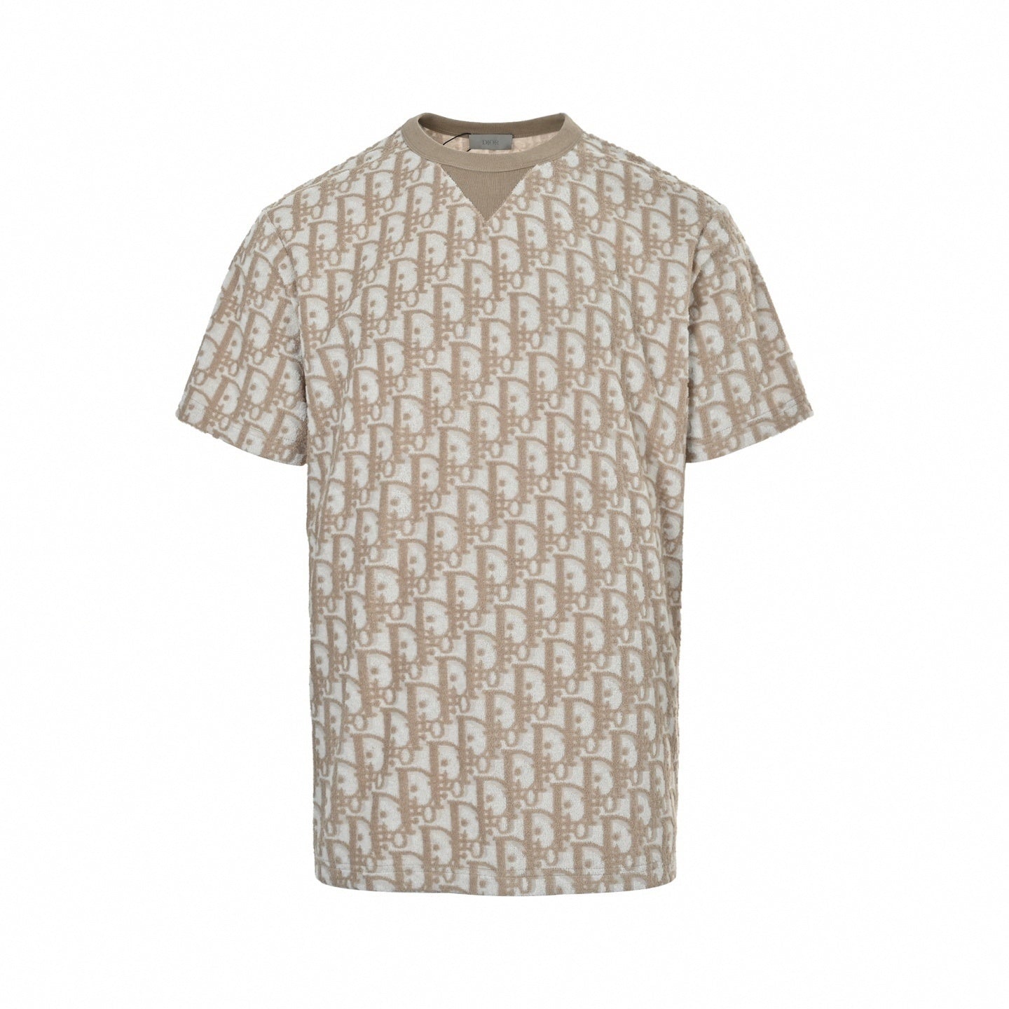 Dior Oblique Monogram Toweling T-Shirt | Beige