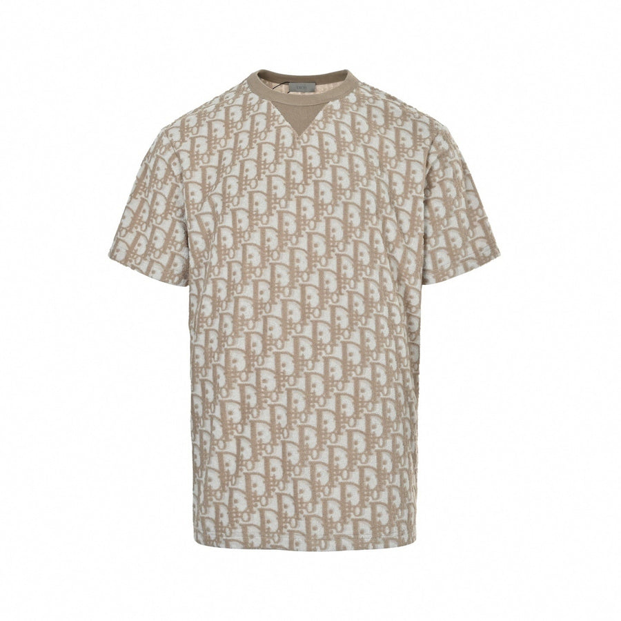 Dior Oblique Monogram Toweling T-Shirt | Beige