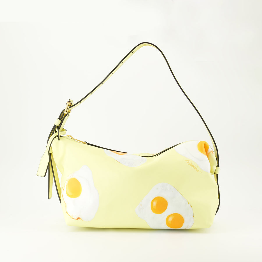 Moschino Print Hobo Bag