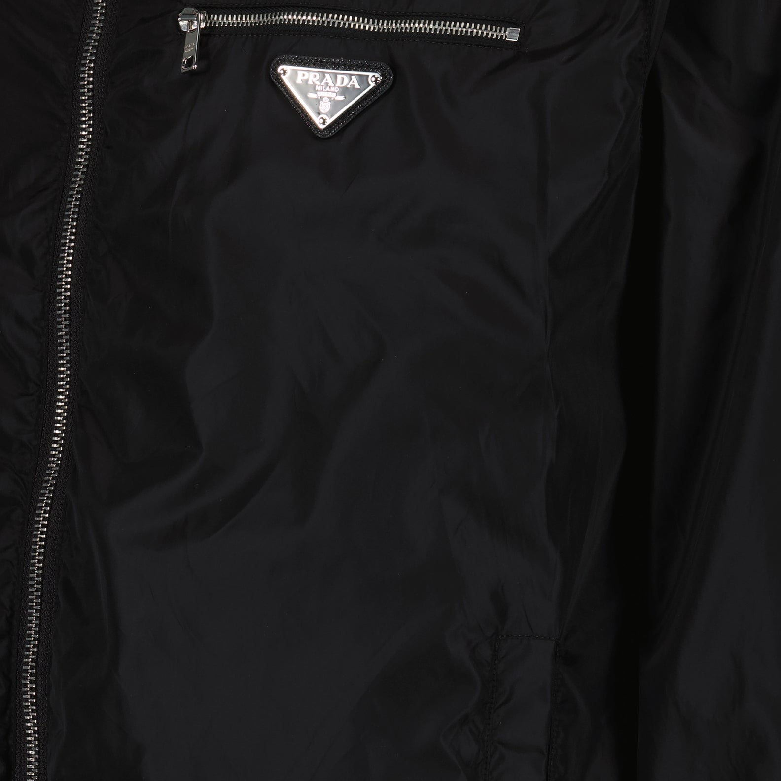 Prada Re-Nylon and Wool Bomber - image 5