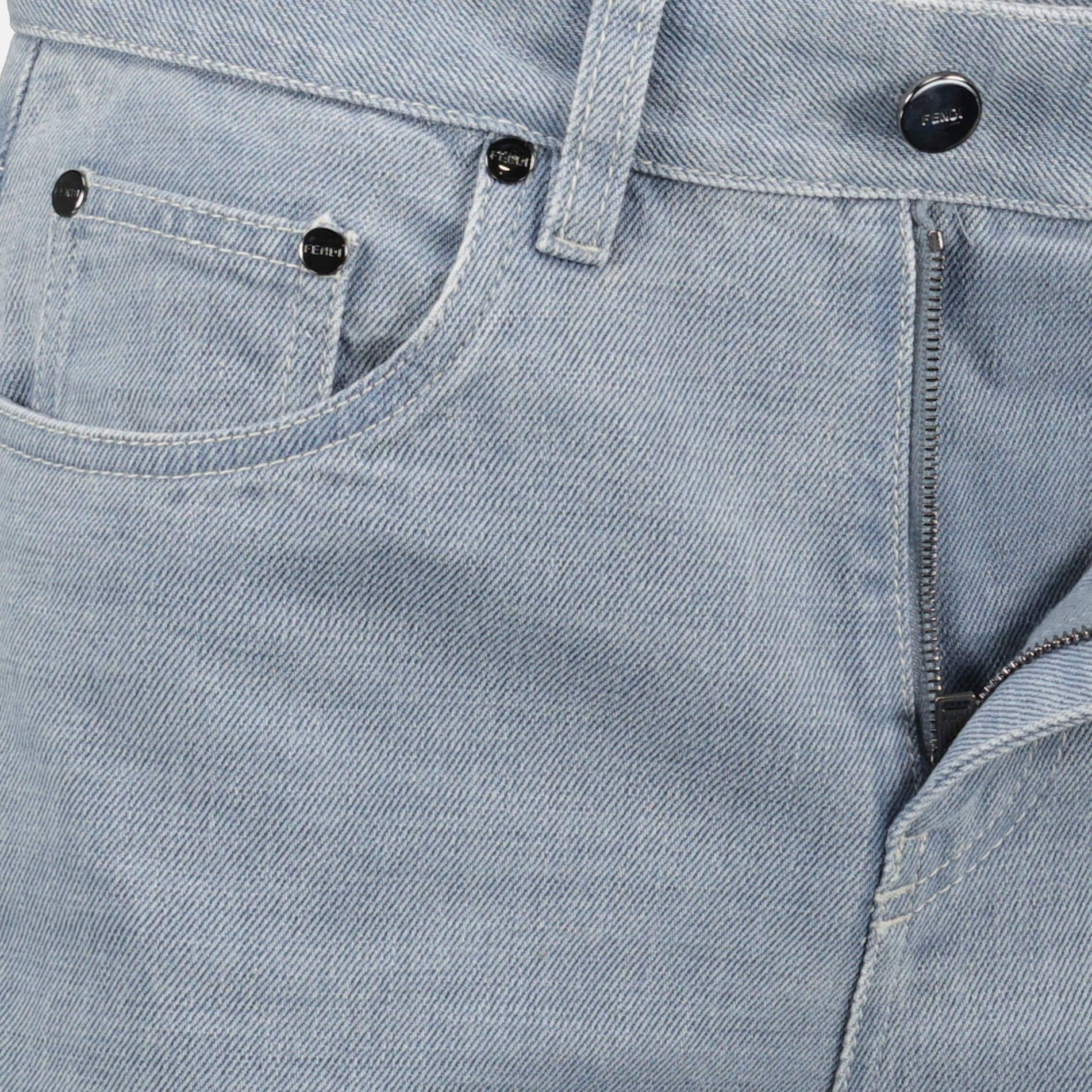 Fendi Bootcut Denim Jeans - image 5