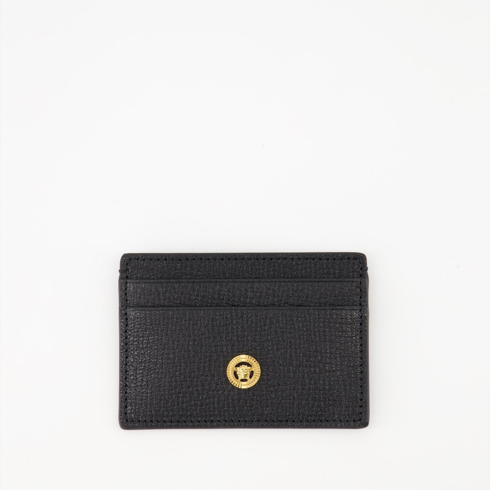 Versace Medusa Biggie Leather Card Holder