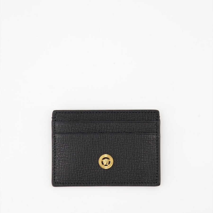 Versace Medusa Biggie Leather Card Holder