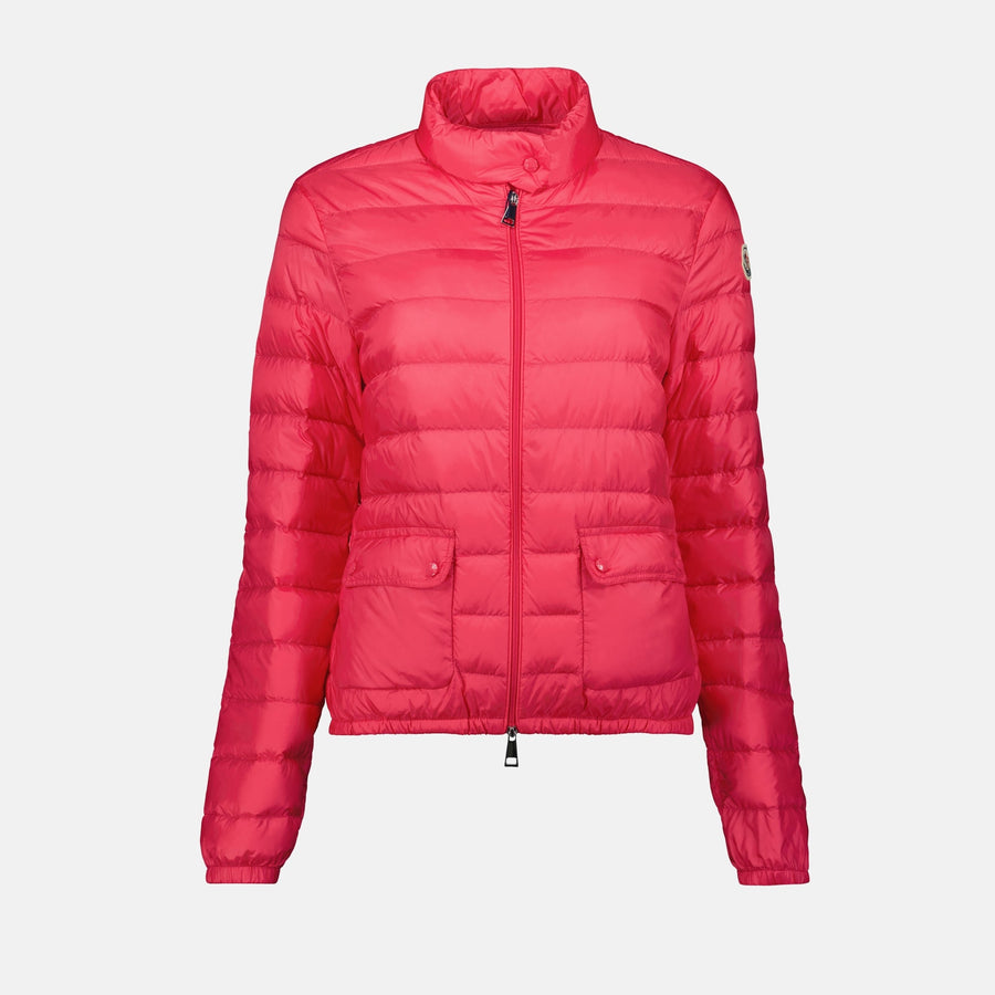 Moncler Pink Lightweight Quilted Down Jacket