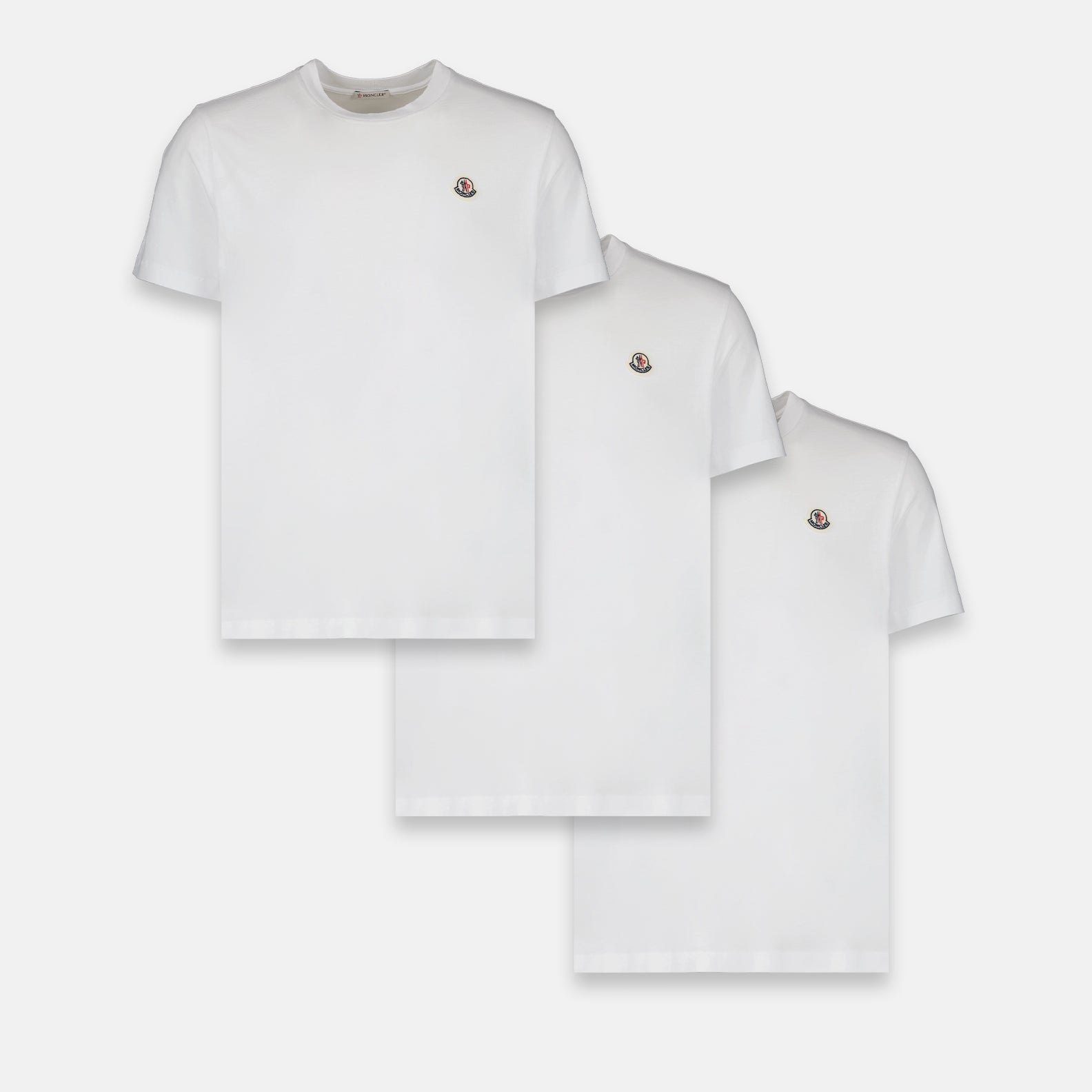 Moncler Logo Cotton T-Shirt Set