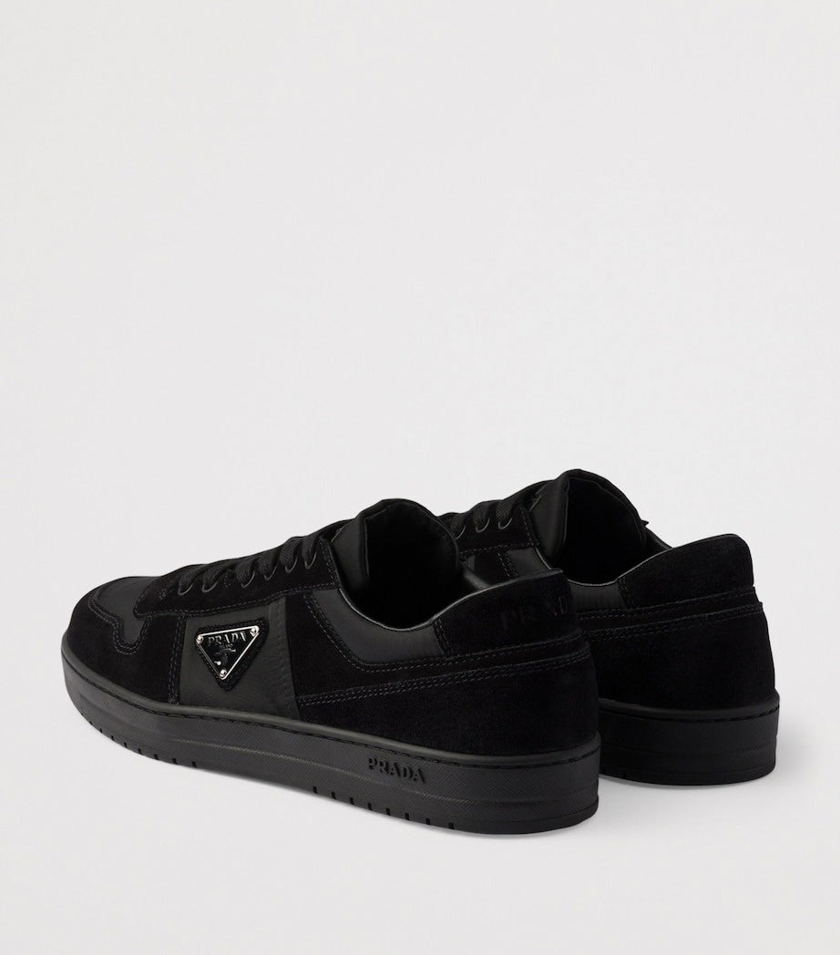 Prada Suede & Re-Nylon Downtown Sneakers - image 3