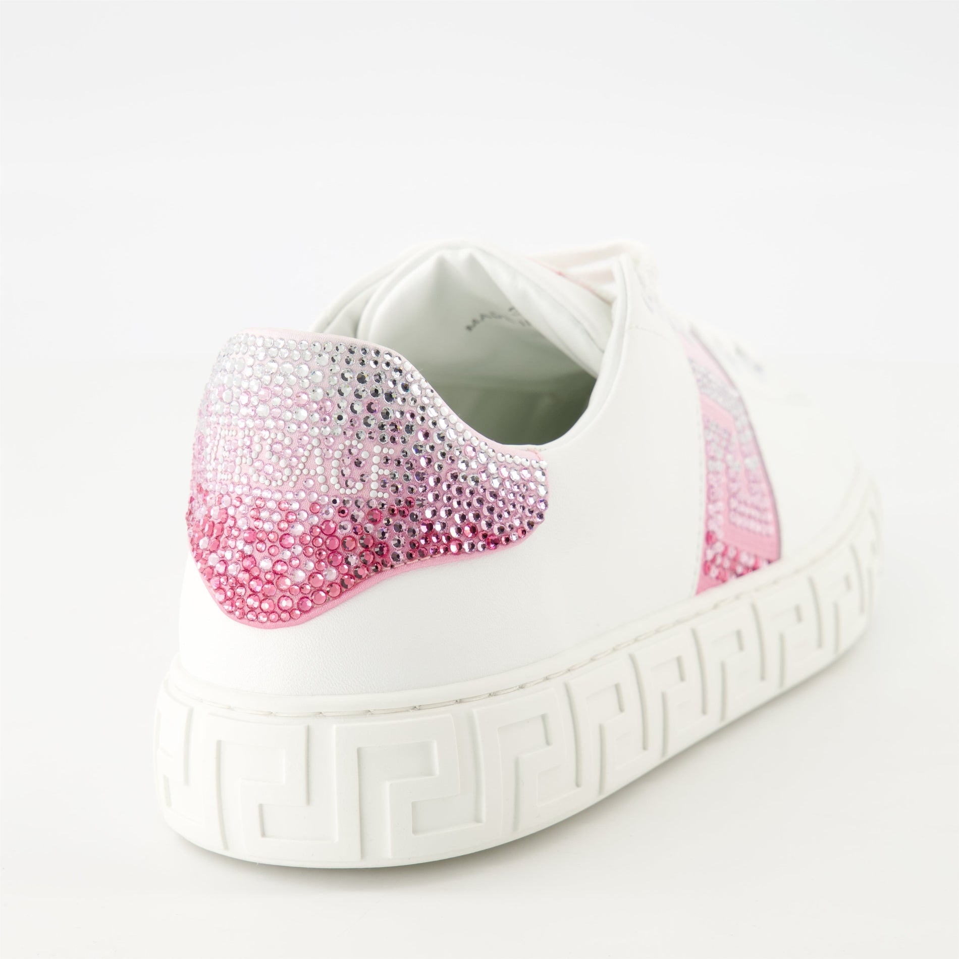 Versace Crystal-Embellished Sneakers - image 4