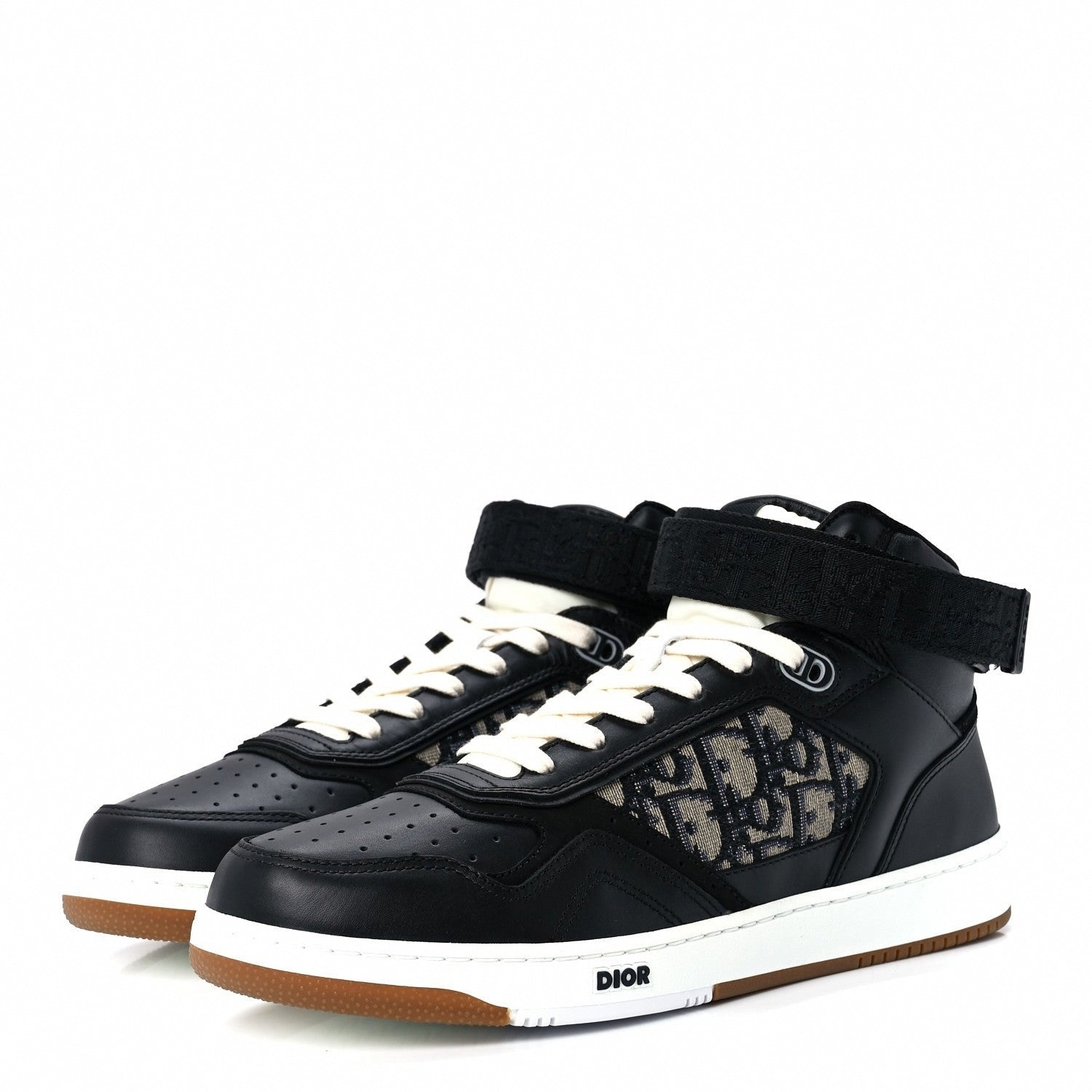 Dior B27 Mid-Top Sneaker — Black Oblique - image 2