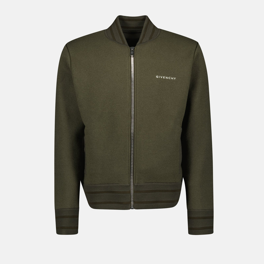 Givenchy Khaki Varsity Jacket